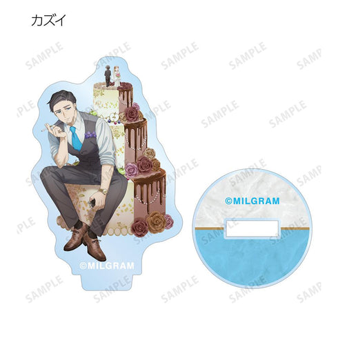 『MILGRAM -ミルグラム-』描き下ろし バースデーver.&休息中ver. トレーディングミニアクリルスタンド(単位/BOX)【202510再販】
